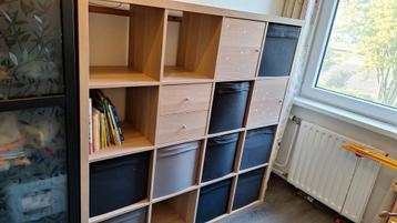 Ikea Kallax Kast Licht Grenen 147x147cm beschikbaar voor biedingen