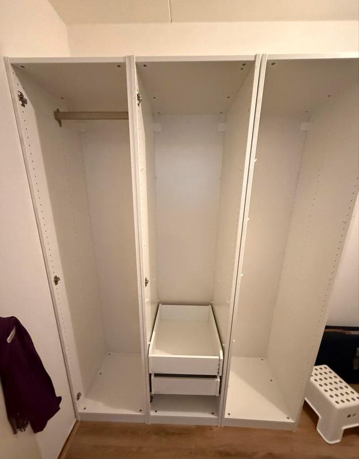 Ikea Pax kast 3x50cm, Huis en Inrichting, Kasten | Kledingkasten, Gebruikt, 200 cm of meer, 150 tot 200 cm, 50 tot 75 cm, Met lade(s)