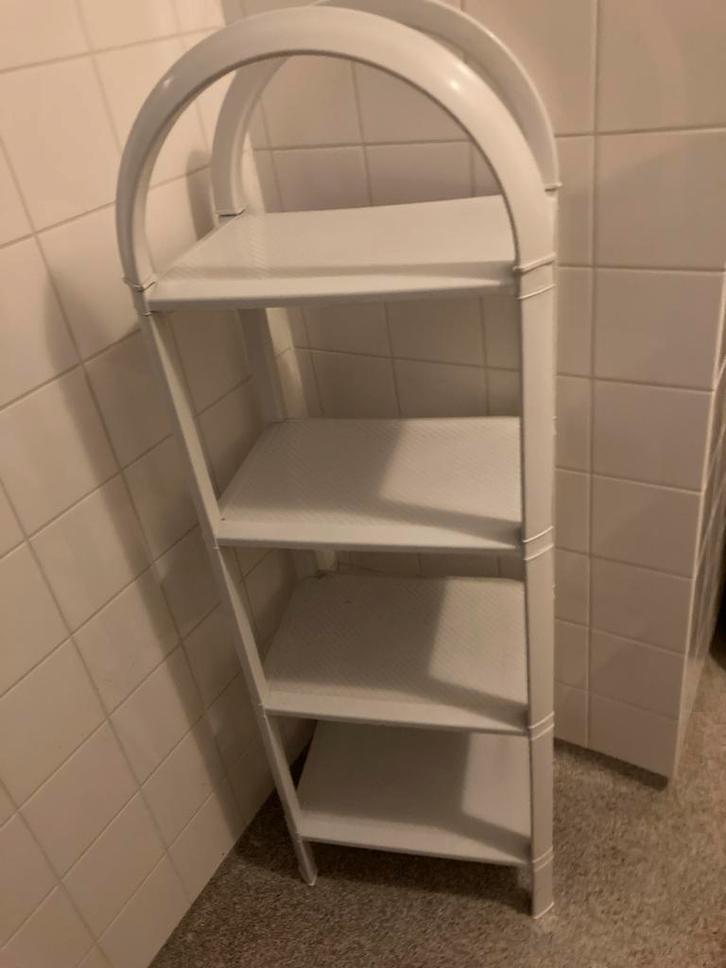 Wit Badkamerrek - 4 Etages - Amsterdam Osdorp, Huis en Inrichting, Kasten | Stellingkasten, Gebruikt, Ophalen