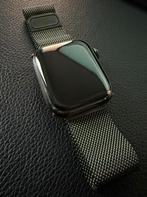 Apple Watch Series 7 | 41mm | Graphite Stainless Steel, Sieraden, Tassen en Uiterlijk, Smartwatches, Conditie, Zwart, IOS, Ophalen of Verzenden