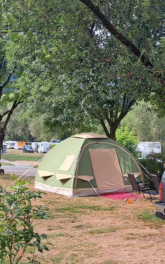 Karsten oppomptent 300 van 2021 in perfecte staat, Caravans en Kamperen, Tenten, Zo goed als nieuw, Ophalen