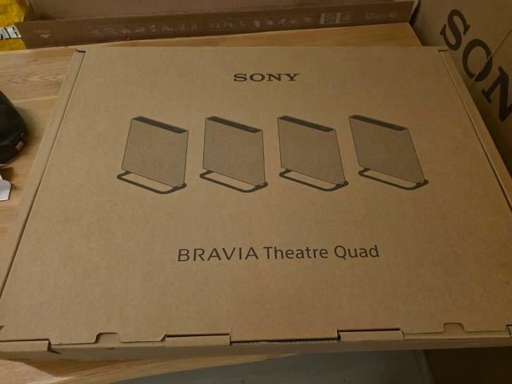 Sony Theatre Quad set inclusief sw5 subwoofer, Audio, Tv en Foto, Soundbars, Zo goed als nieuw, Ophalen