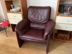 Leolux fauteuil & Gelderland type 4800 J. De B fauteuil, Ophalen, Gebruikt, 50 tot 75 cm, Leer