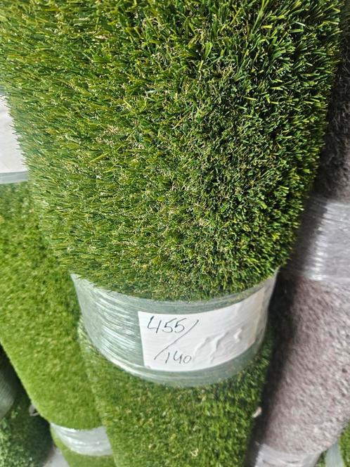 Kunstgras coupon 32mm 4.55 x 1.40 nu voor €60,-, Tuin en Terras, Gras en Kunstgras, Nieuw, 20 m² of meer, Ophalen of Verzenden