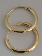Gouden oorringen 14 karaat goud 13mm doorsnede, Sieraden, Tassen en Uiterlijk, Oorbellen, Ophalen of Verzenden, Goud, Goud
