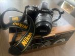 Nikon D40 SLR Camera Black + 18-55mm Lens, Ophalen of Verzenden, Zo goed als nieuw, Nikon
