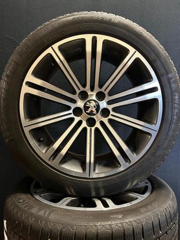 Originele Peugeot RCZ Velgenset + Michelin Alpin 235-45-18 beschikbaar voor biedingen