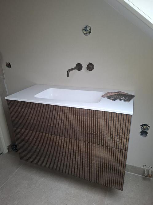 Wastafel meubel 1 m, Huis en Inrichting, Badkamer | Badkamermeubels, Nieuw, Wastafelkast, Minder dan 100 cm, 50 tot 100 cm, 25 tot 50 cm