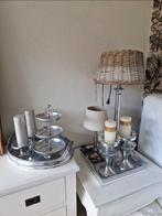 Woonaccessoires: lampen, windlicht, dienblad, etagere, kaars, Ophalen of Verzenden, Zo goed als nieuw, Overige materialen