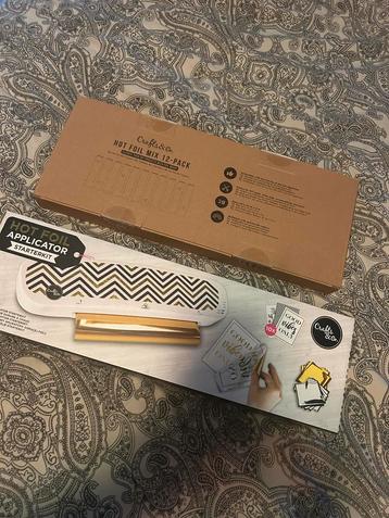 Hot Foil Applicator + Folie - Nieuw in Doos beschikbaar voor biedingen