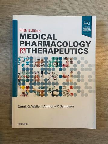 Medical Pharmacology & Therapeutics - Nieuw! beschikbaar voor biedingen