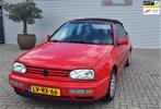 Volkswagen Golf Cabriolet 1.8. 55kw in zeer goede staat, cv, Voorwielaandrijving, Stof, Gebruikt, Zwart