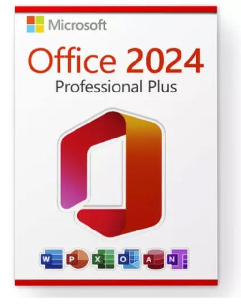 Microsoft Office Professional Plus 2024 – Levenslange licent, Computers en Software, Office-software, Nieuw, Windows, Access, Excel