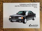 Zeldzame folder Mercedes-Benz S-klasse W126 Lorinser, Ophalen of Verzenden, Nieuw, Mercedes, Lorinser