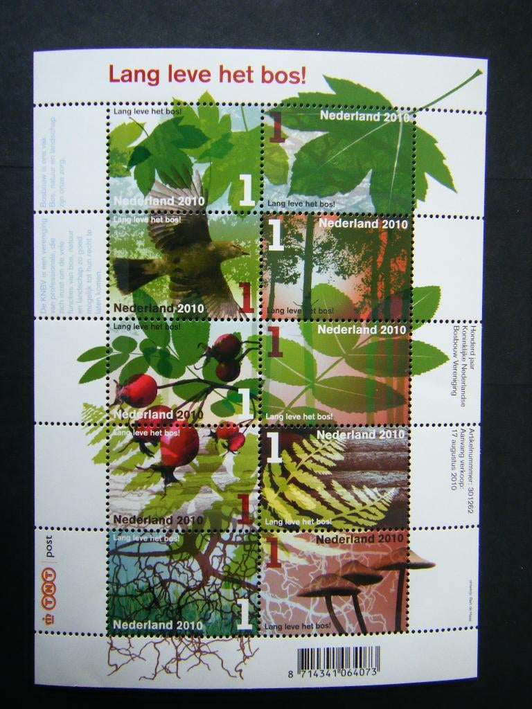 V 135 Nederland 2010 P.F., Postzegels en Munten, Postzegels | Nederland, Ophalen of Verzenden, Na 1940, Postfris