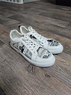 Witte Sneakers met Print - Maat 46, Ophalen of Verzenden, Zo goed als nieuw, Wit