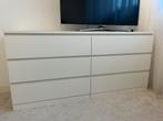 Malm ladekast 6 lades // wit // bijna niet gebruikt, Huis en Inrichting, Kasten | Ladekasten, Ophalen, 50 tot 100 cm, Zo goed als nieuw