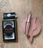 Magnetische oogwimpers complete set (+gratis lijm-wimperset), Ophalen of Verzenden, Zo goed als nieuw, Zwart, Ogen