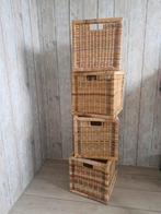 Mand Rotan voor Ikea Kallax 4x, Ophalen, Gebruikt, Rond, Riet