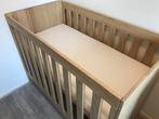 Massief eiken ledikant, Kinderen en Baby's, Babywiegjes en Ledikanten, Ophalen, Zo goed als nieuw, Ledikant