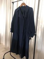 Donkerblauwe Dames Mantel - Maat 44, Ophalen of Verzenden, Zo goed als nieuw, Maat 42/44 (L), Blauw