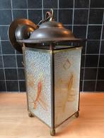 Hanglamp, hallamp, Amsterdamse school, Art Deco, jr 30/40, Ophalen of Verzenden, Zo goed als nieuw, Minder dan 50 cm