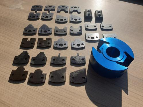 freeskop hout profiel freesmessen freesblok freesmachine, Doe-het-zelf en Verbouw, Gereedschap | Freesmachines, Nieuw, Benzine