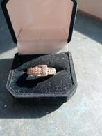 Prachtige vintage zilveren ring, Sieraden, Tassen en Uiterlijk, Ophalen of Verzenden, Zo goed als nieuw, 17 tot 18, Dame
