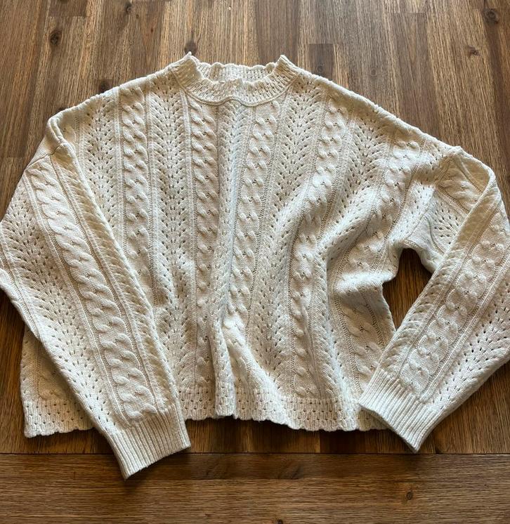 Creme trui mt L  clockhouse, Kleding | Dames, Truien en Vesten, Zo goed als nieuw, Maat 38/40 (M), Overige kleuren, Ophalen of Verzenden