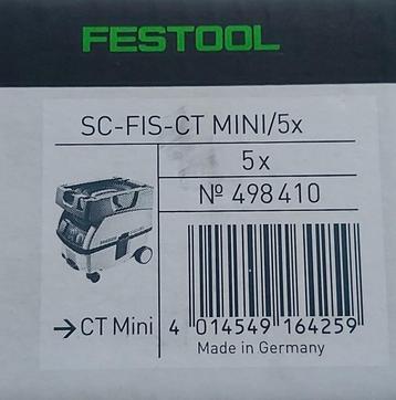 Festool stofzakken  beschikbaar voor biedingen