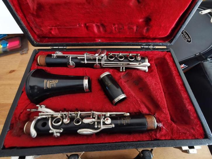 3 goede gebruikte houten besklarinetten, Muziek en Instrumenten, Blaasinstrumenten | Klarinetten, Gebruikt, Bes-klarinet, Hout