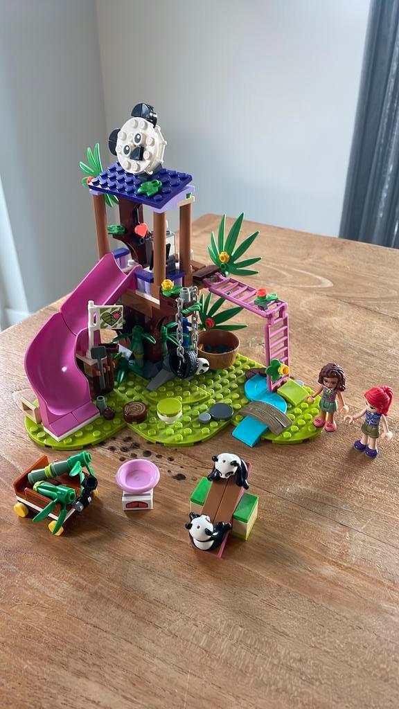 LEGO Friends 41422 Panda Jungle Boomhut - Compleet!, Kinderen en Baby's, Speelgoed | Duplo en Lego, Zo goed als nieuw, Lego, Complete set