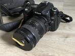 Nikon D90 met 18-200 lens, Spiegelreflex, 12 Megapixel, 8 keer of meer, Ophalen of Verzenden