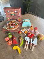 Houten Speelkeuken Accessoires - Pizza, Toaster, Burger, Ophalen of Verzenden, Gebruikt, Hout, Speelkeuken-accessoire