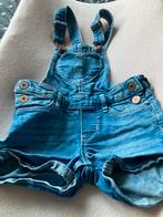 Jeans korte salopette tuinbroek maat 98, Ophalen of Verzenden, Gebruikt, Meisje, Broek