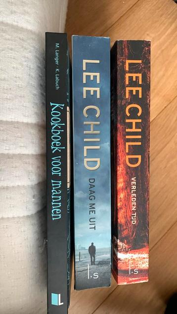 Bundel lee child boeken incl gratis kookboek 5 euro