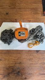 Ketting takel 2 ton hefvermogen, Ophalen, Gebruikt, Handmatig