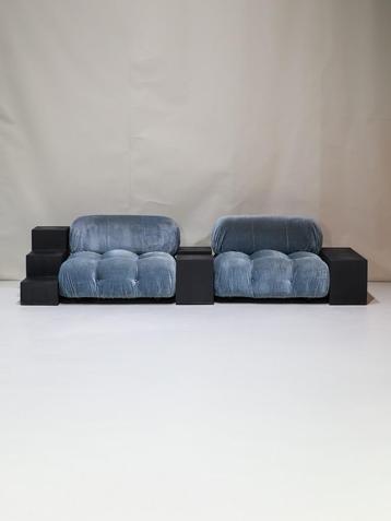 Camaleonda B&B Italia sofa met Gli Scacchi elementen 1975 beschikbaar voor biedingen