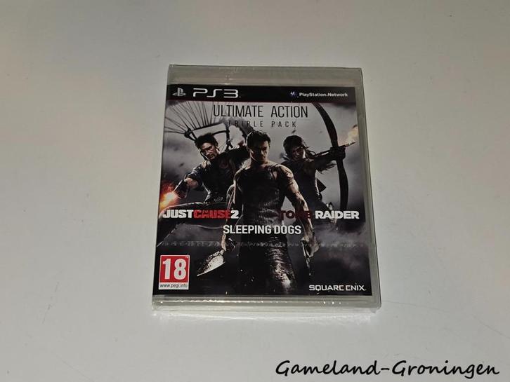 Ultimate Action Triple Pack (PS3) GESEALD, Spelcomputers en Games, Games | Sony PlayStation 3, Nieuw, Shooter, 1 speler, Vanaf 18 jaar