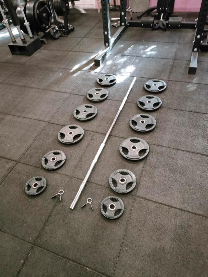 Gewichtenset Nieuw in doos! met 50% korting, Sport en Fitness, Fitnessmaterialen, Nieuw, Ophalen