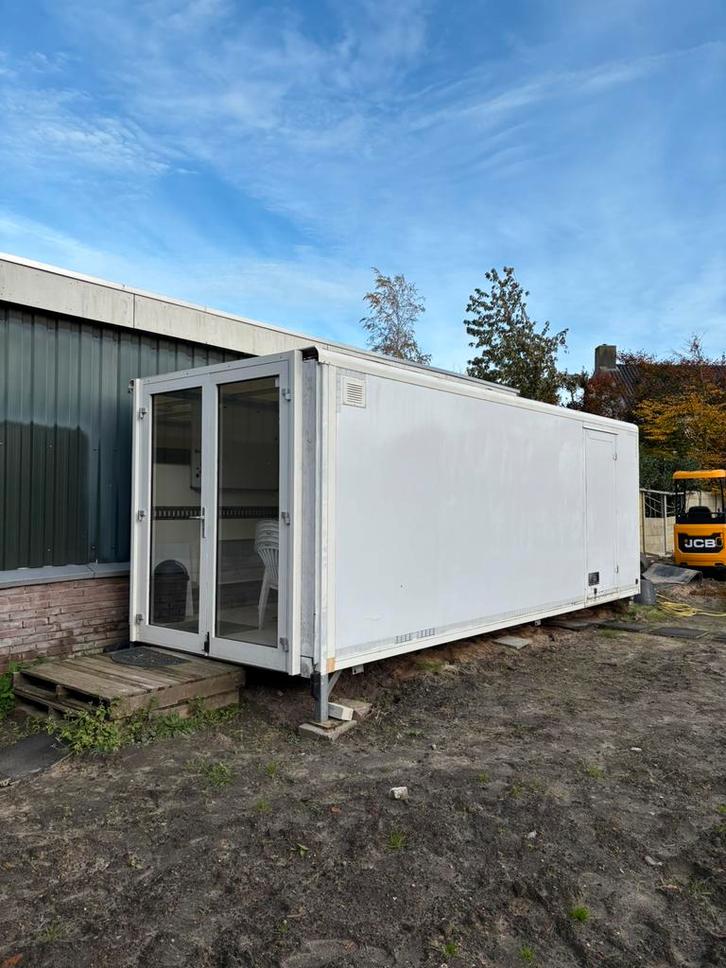 Bouwkeet-opslag 6.60m bij 2.40m, Zakelijke goederen, Machines en Bouw | Keten en Containers, Ophalen