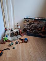 In doos Playmobil set 5139 Britse soldatenvesting, kanon,pir, Ophalen of Verzenden, Zo goed als nieuw, Complete set