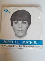 Mireille mathieu 7 inch mon credo, Cd's en Dvd's, Vinyl Singles, Ophalen of Verzenden, Zo goed als nieuw