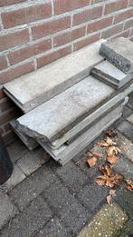 Stoepbandjes gratis, Tuin en Terras, Tegels en Klinkers, Ophalen, Gebruikt, Beton, Overige typen