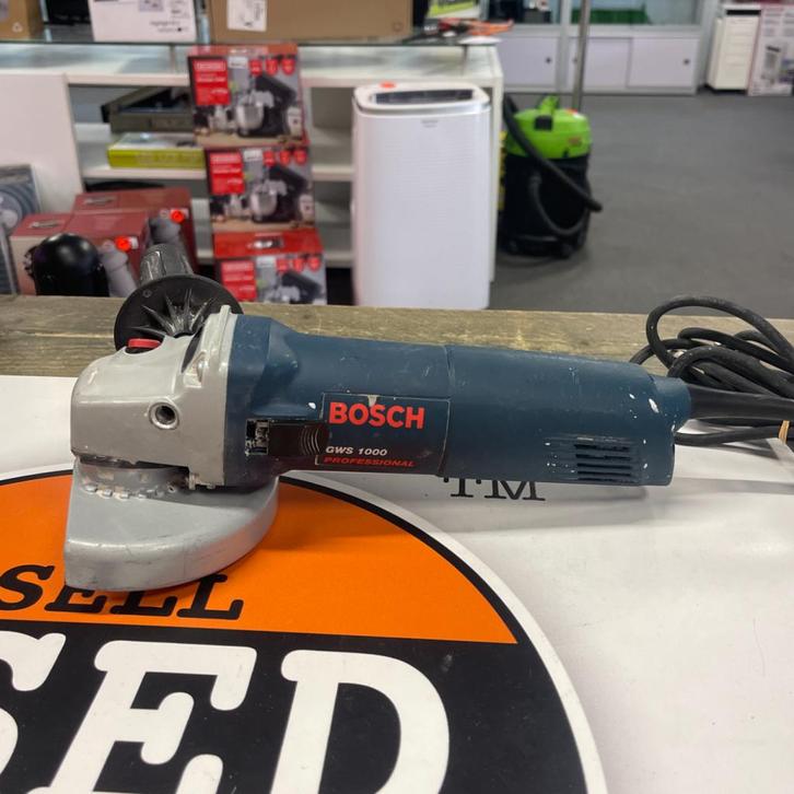 Bosch GWS1000 Body Haakse Slijper - Nette staat, Doe-het-zelf en Verbouw, Gereedschap | Slijpmachines, Zo goed als nieuw