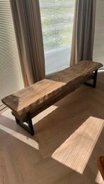Boomstam TV Meubel l hout l staal l 180x40x45, Huis en Inrichting, Kasten | Televisiemeubels, Ophalen, Zo goed als nieuw, 25 tot 50 cm