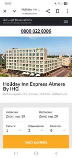 Overnachting inclusief ontbijt, Tickets en Kaartjes, Hotelbonnen, Twee personen, 1 overnachting