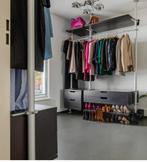 Kledingkast, Huis en Inrichting, Kasten | Kledingkasten, Ophalen, Gebruikt, 50 tot 100 cm, Met hangruimte