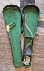 Antieke 4/4 vioolkoffer ter decoratie met strijkstok., Ophalen of Verzenden, Gebruikt, Viool of Altviool