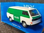 Volkswagen Transporter T3 Polizei welly, Ophalen of Verzenden, Zo goed als nieuw, Auto, Overige merken